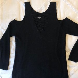 Express Open Shoulder Sweater